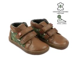 Semi-ghete barefoot FIREFLY - Brown