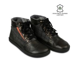 Ghete barefoot GRANITE - Black