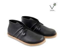 Semi-ghete barefoot vegane WILLOW - Black