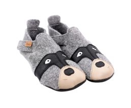 Papuci lana ZIGGY V2- Raccoon 18-40 EU